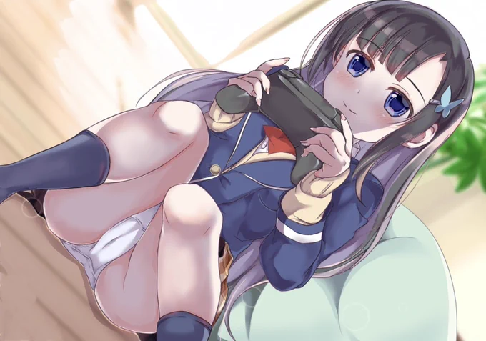 うちの子、黒髪ロングちゃん 