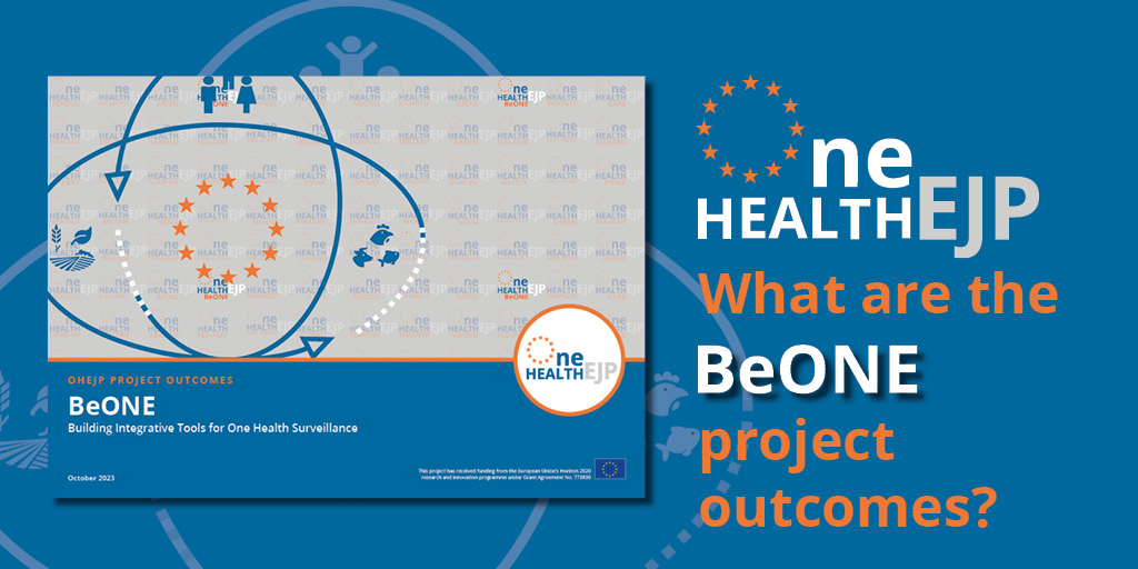 What are #OHEJP #BeONE project #outputs?
- Comparison of different bioinformatics pipelines for disease surveillance.
- A data sharing and visualisation dashboard. 
- Genomic datasets for 4 key bacterial foodborne pathogens.
Read more 👉ow.ly/T7AE50PY1Zx