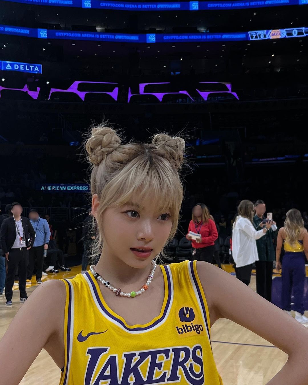 Lakers LE SSERAFIM Eunchae ユニフォーム ウンチェ p*e様 Lakers LE SSERAFIM Eunchae ユニフォーム ウ - メルカリ