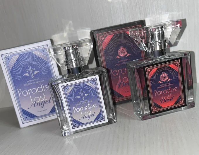 【お知らせ】 primaniacs様( #primaniacs_PR )よりAGF2023にて先行販売されるフレグランスのサンプルを頂きました! とっても素敵な香りですので是非実物をお手に取っていただきたいです…!! 一般発売は11/9～です!  商品ページ【primaniacs.com/paradise_lost… 】