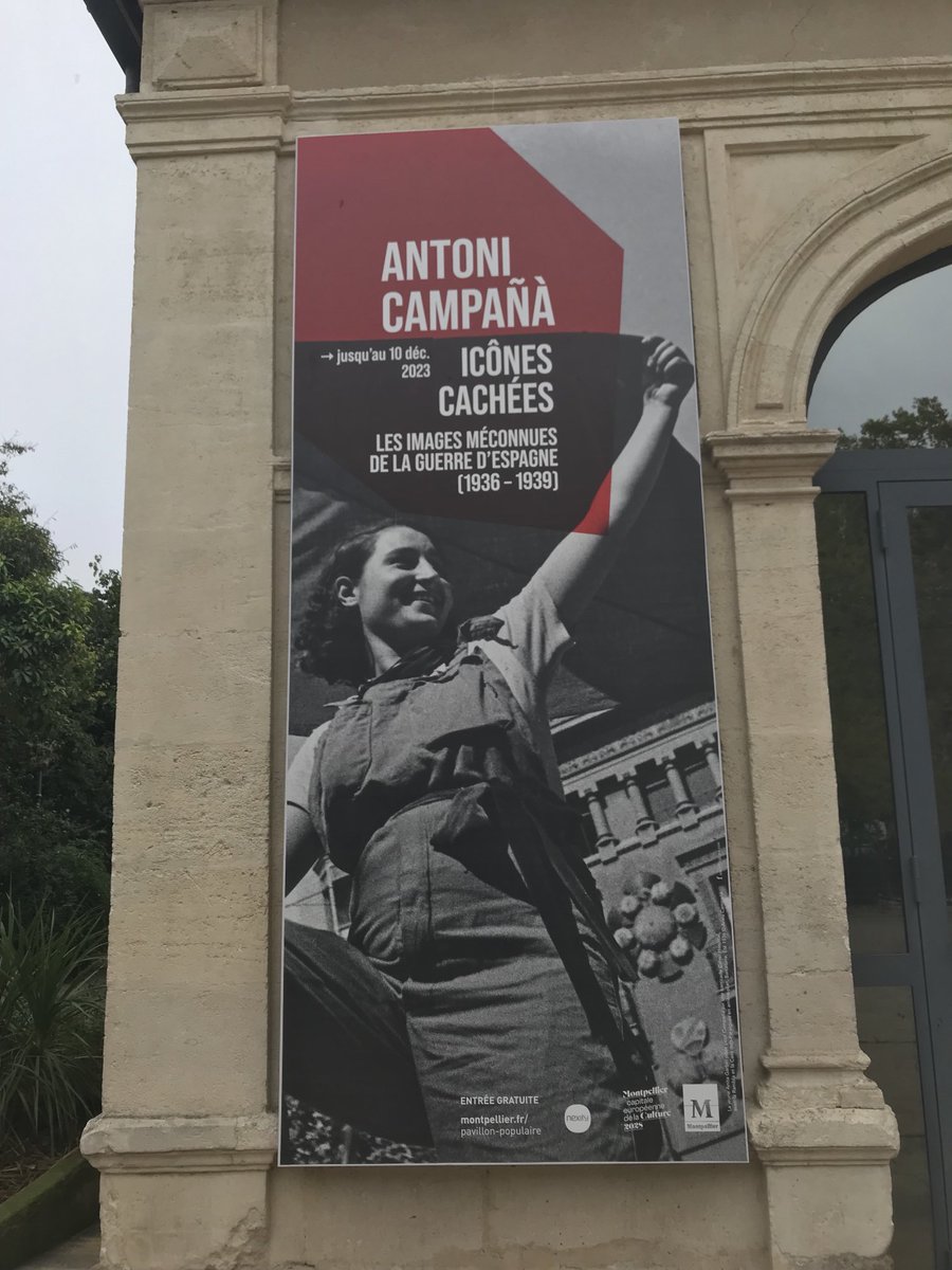AntonioFulleda's tweet photo. Exceptionnelle exposition de photographies d’Antoni CAMPAÑA au pavillon populaire à MONTPELLIER sur la guerre d’Espagne. Face aux atrocités d’une guerre civile, « complexité » et « nuances » pourraient être les maîtres mots de ce qu’il n’a pas voulu nous montrer  de son vivant. https://t.co/T4XYE4SRZW