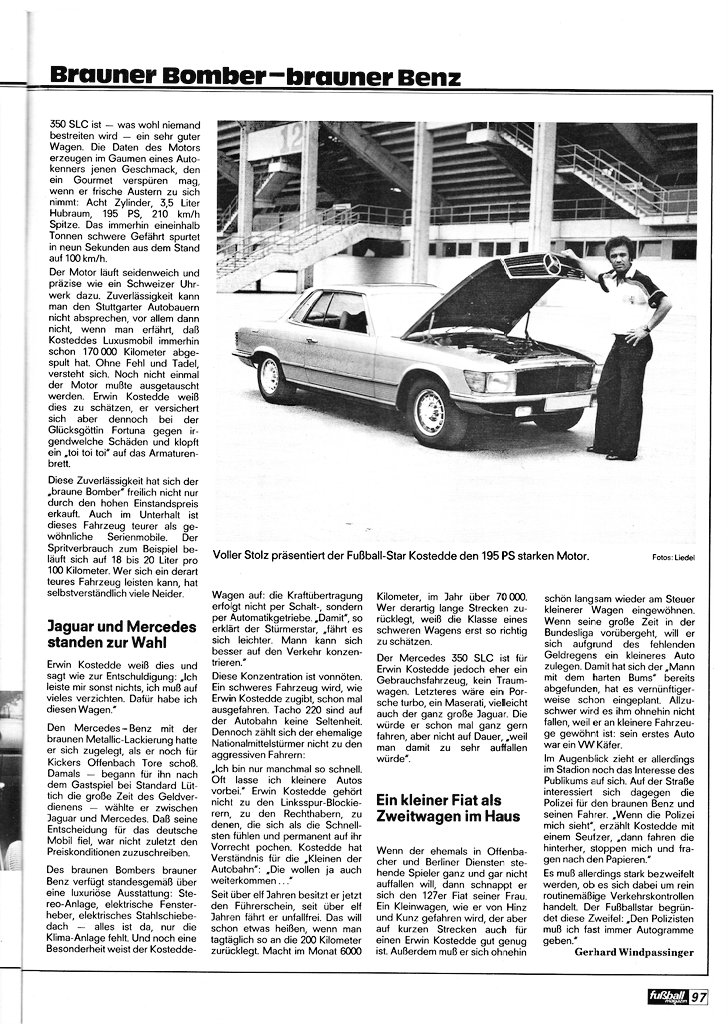 kicker_fuma's tweet photo. "Erwin Kostedde: Brauner Bomber - Brauner Benz"
(Aus: Fuma September/Oktober 1977)
#kostedde #bvb #borussiadortmund #ofc #offenbach #werder #daimler #mercedes https://t.co/2Qk6yESMUI
