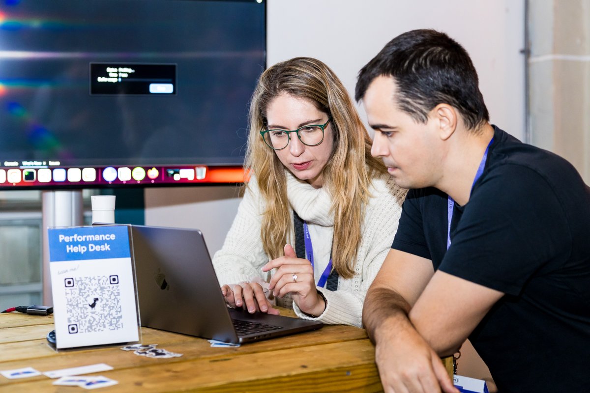 During the breaks, make sure to visit the Performance Help Desk with all your questions.

Thanks again <a href="/Google/">Google</a> for facilitating! #PerfNow