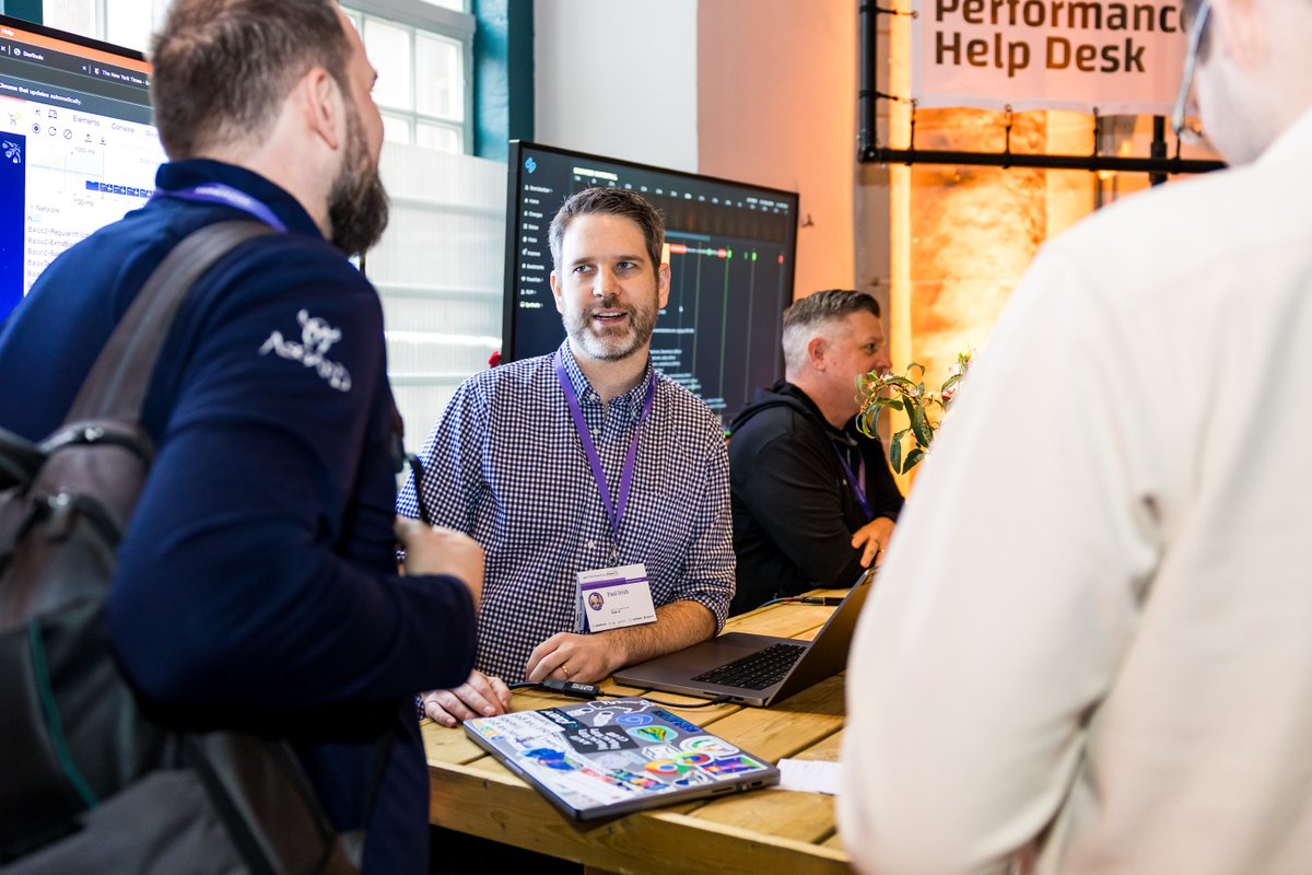 PerfNowConf's tweet photo. During the breaks, make sure to visit the Performance Help Desk with all your questions.

Thanks again @Google for facilitating! #PerfNow https://t.co/op1IlaktHy