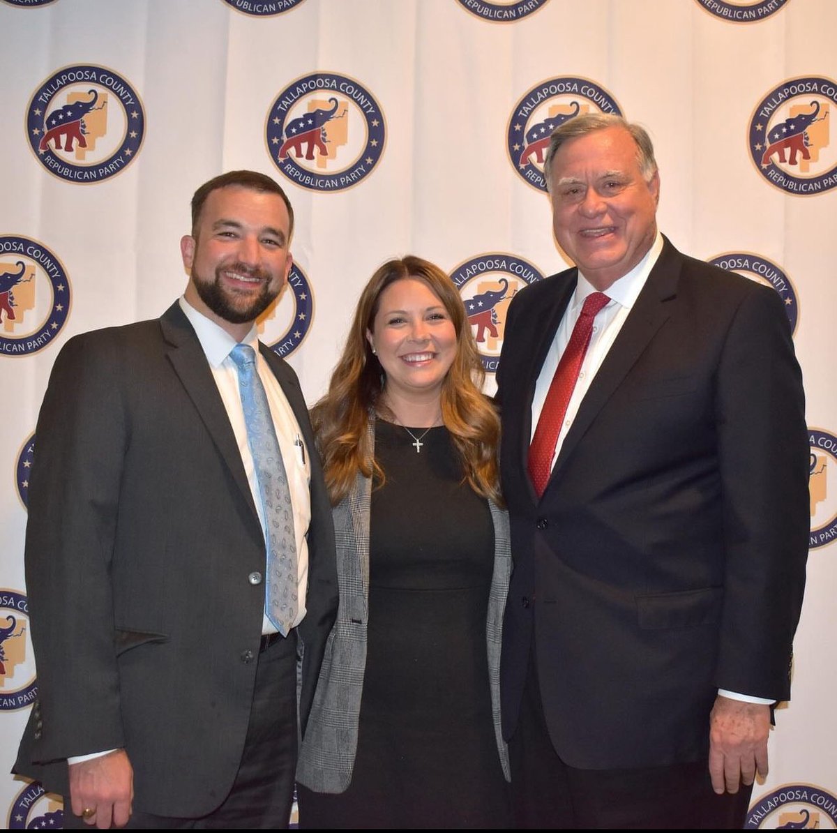 JudgeKevinHall's tweet photo. Had a fantastic time at last week’s Tallapoosa County Republican meeting! It was such an honor to meet @SteveFlowersAL and hear him share his insights on Alabama politics, past and present. His wealth of knowledge truly left a lasting impression! #algop https://t.co/I5UrKWjGxY