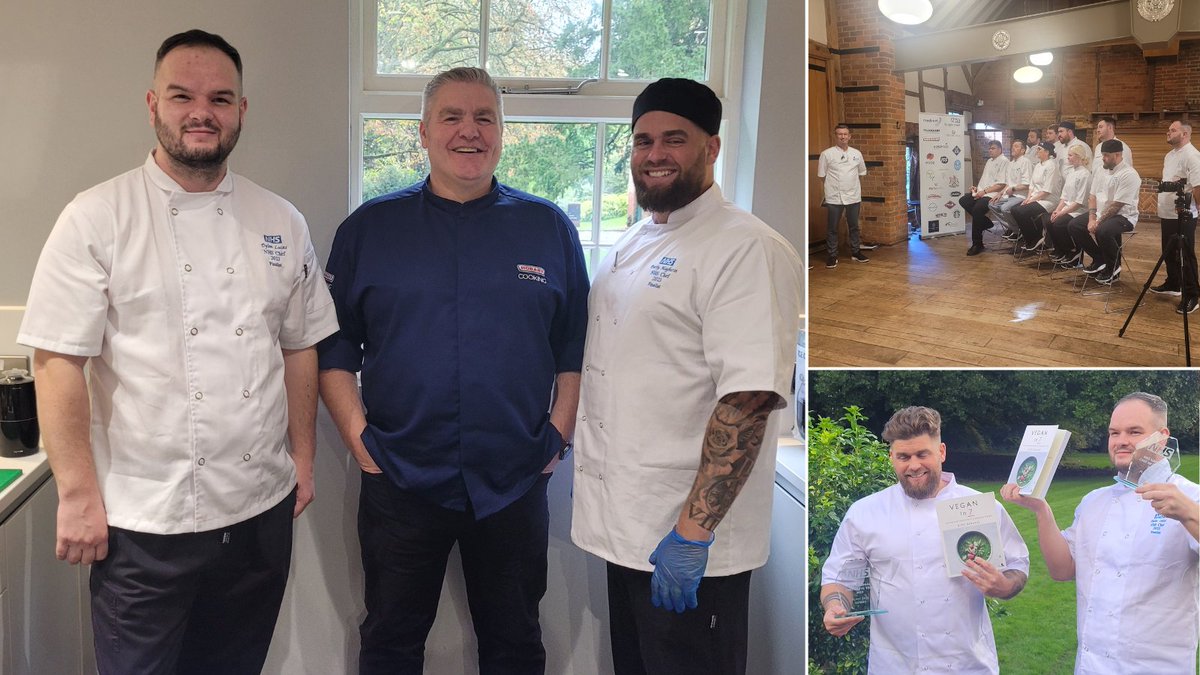 Good luck to all the teams taking part in todays NHS Chef of the Year grand final! Our Area Cooking Manager Evan Welsh has been on hand throughout the competition as the mentor for the Blackburn Royal Hospital team who last week scooped the Plant Based Meal Award. #NHSCOTY