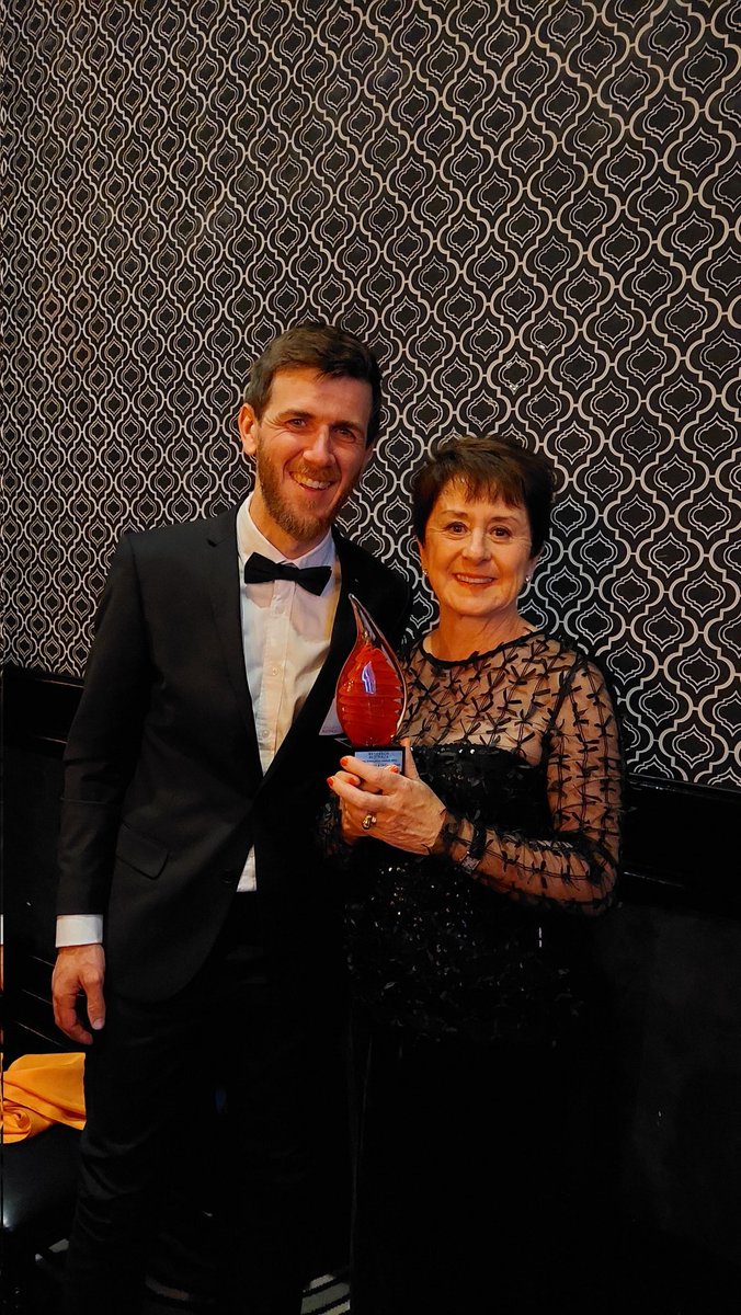 Dr Sean and <a href="/AnnetteSchmied3/">AnnetteSchmiede</a> enjoying the <a href="/ResAustralia/">Research Australia</a> awards nights. <a href="/DHE_Deakin/">Deakin Health Economics</a> backed a winner