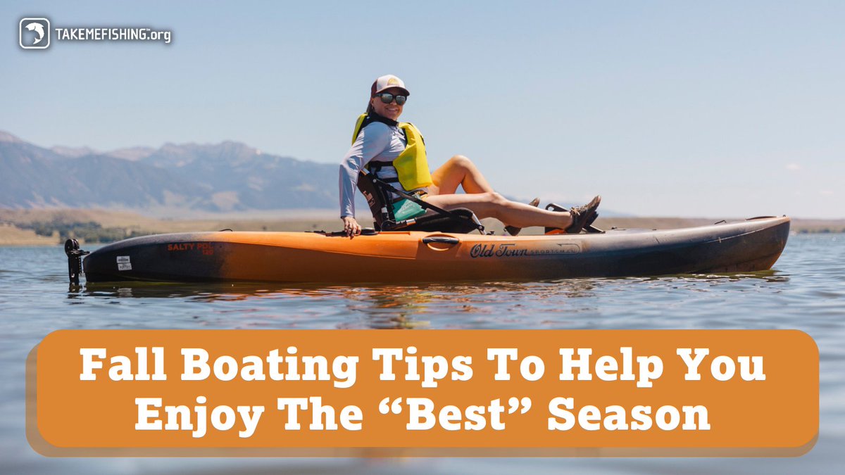 Take_Me_Fishing's tweet image. Don't put your boat away! Instead, prepare for the fall weather with our tips: bit.ly/45UZpEZ.

#TakeMeFishing #fallboating #autumnonthewater #falboattrips #sailintoautumn