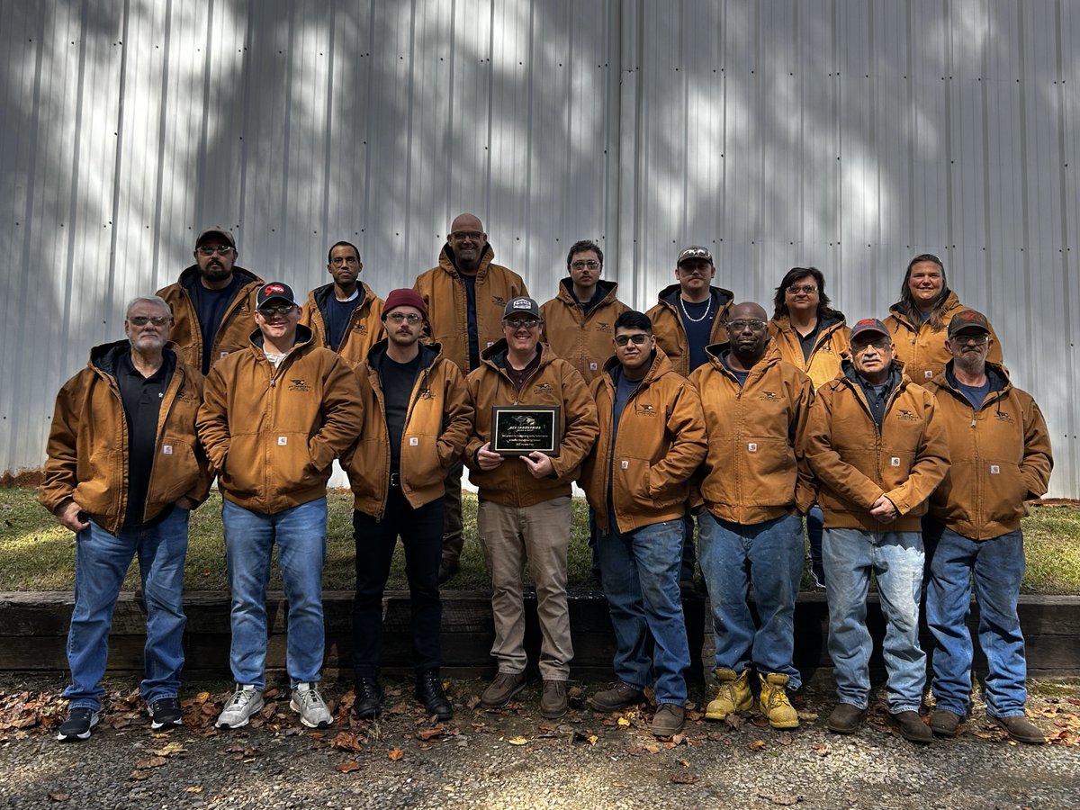 Cheers to another year of impeccable safety at Ace Industries! 🎉 The Braselton team is rocking a new jacket as a token of our commitment to a zero-incident workspace. While we missed snapping Cleveland in the frame, their safety record shines just as bright! #AceIndustries