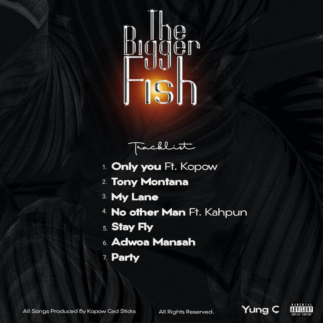AneroDenkey's tweet photo. Tracklist for THE BIGGER FISH by @yungcworld 

* Only You ft Kopow 
* Tony Montana 
* My Lane 
* No Other Man ft @Kahpun_ 
* Stay Fly
* Adwoa Mensah 
* Party 

Dropping Officially 9/11/2023 ↪️
Trust me you’ll love it 🫡🔥🫡

#TheBiggerFish #PlayTheMusic #Music #AneroDinero https://t.co/UAep2Y4nJa