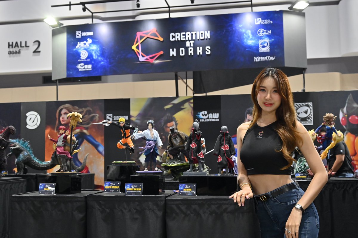 ZenCreationsMY's tweet photo. #WonderFestivalBangkok #creationatworks #throwback #narutoshippuden #narutouzumaki #sasukeuchiha #Gaara #Sasori #Deidara #figure #zencreations https://t.co/ksGqt47vmj