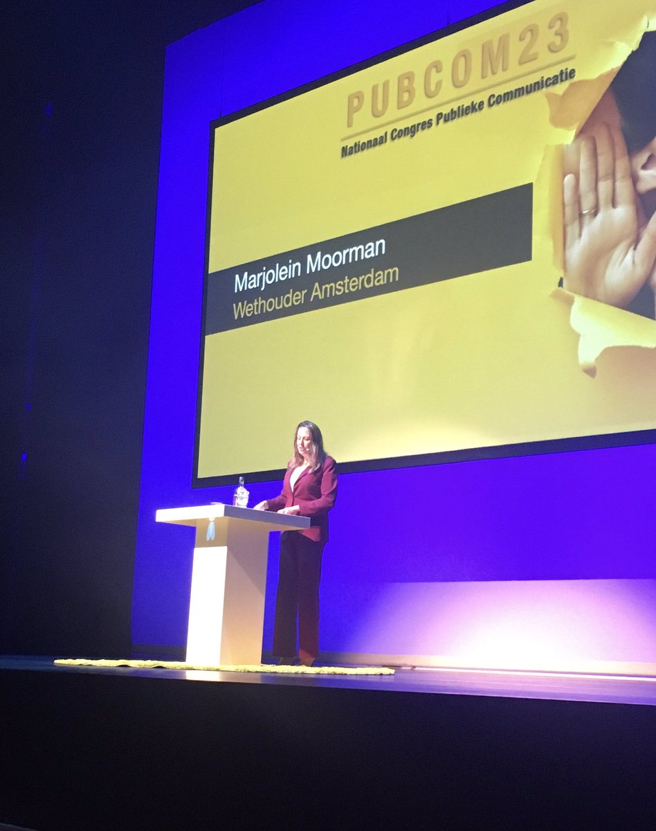 Naast een andere bestuurscultuur is volgens <a href="/MarjoleinMoor/">Marjolein Moorman</a> een andere communicatiecultuur nodig. Het groeiende leger communicatiemensen bij de overheid moet geen muur naar buiten vormen, maar impact van beleid naar binnen brengen. #PubCom23