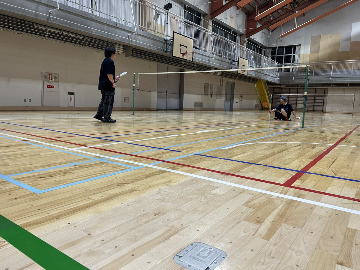 SOU_badminton's tweet photo. お久しぶりの活動です！
みんな楽しくやっております！ https://t.co/ZRMWGW6s8m