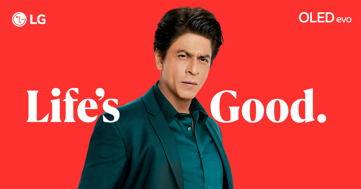 LGIndia's tweet photo. Happy Birthday, #KingKhan! As #SRK adds another glorious year to his journey we wish him a Life's Good ahead.
#KingKhan #SRKbirthday #TheOneAndOnly #LGOLED #OLEDTV #LGOLEDTV #HomeElectronics #OLEDTV4K #OLEDEvo #LGOLEDevo #LifesGood #LG #LGIndia https://t.co/ttG4TpVorj