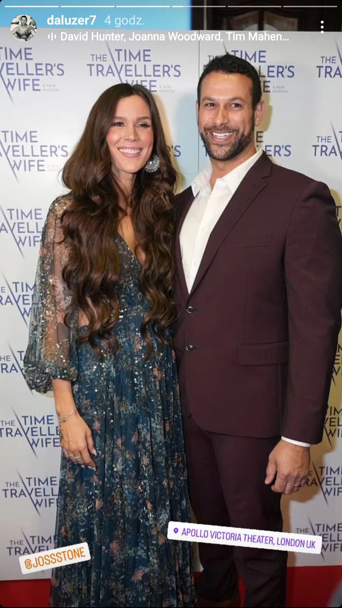 NEW PHOTOS: <a href="/JossStone/">Joss Stone</a> yesterday in London at the opening of the #timetravellerswife musical #jossstone #davestewart #london
