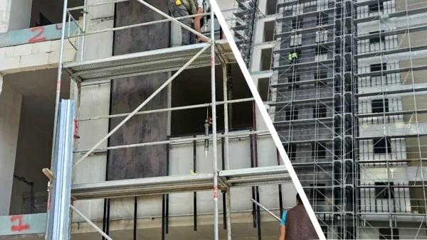 pruvayapi's tweet image. Şişik İnşaat, Suadiye sahilde yapımı devam eden Güler apartmanı projesinin dış cephe kompakt Laminat uygulamasında sektörün ihtisas firması olan Pruva Yapı’yı tercih etti.
Uygulamada Alman malı Resopal – Resoplan marka dış cephe kompakt laminat panelleri tercih edildi