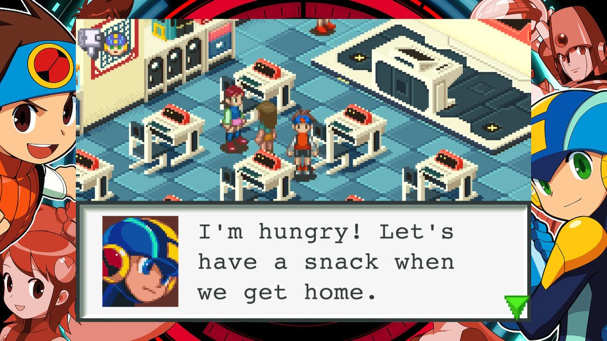 PinkGeekNeni's tweet image. ???????????? 
#Megaman #BattleNetwork