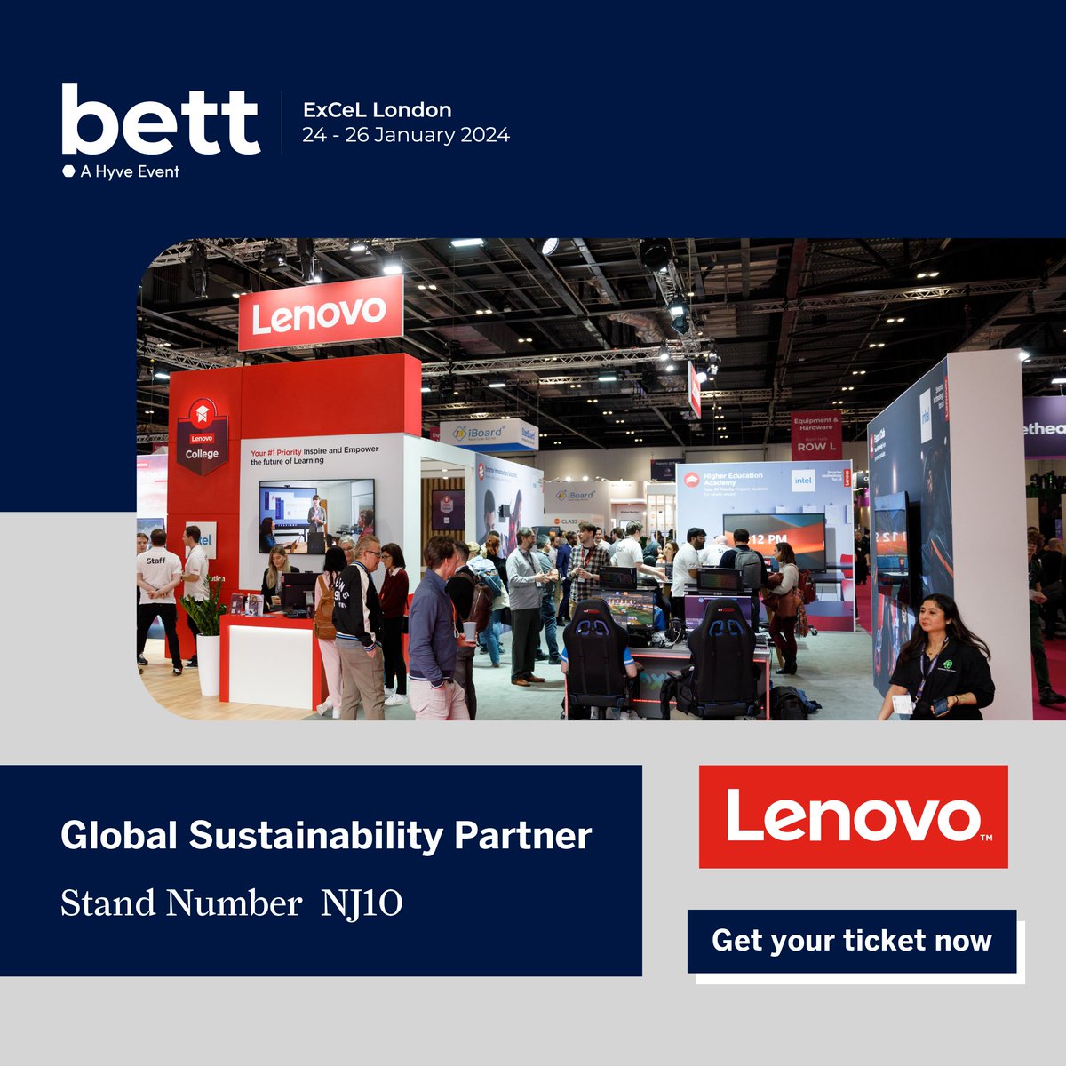 Interested in exploring the 'Professional Development Centre' at the Lenovo College stand? Visit Stand NJ10📍

Don't miss out on this exciting opportunity for growth and learning!

Get your Bett ticket today: eu1.hubs.ly/H061ltZ0

#BettUK #Lenovo #LenovoEducation