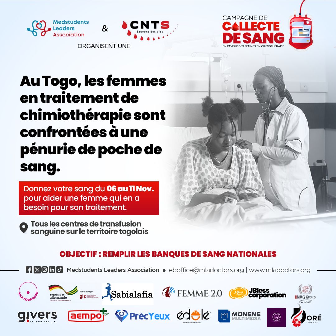 Rejoignez le mouvement #DonneTonSangPourElles 
Ensemble, nous pouvons faire la différence !

#DonDeSangMla #MLAContreLeCancerDuSein #Solidarité
#Tgtwittos
