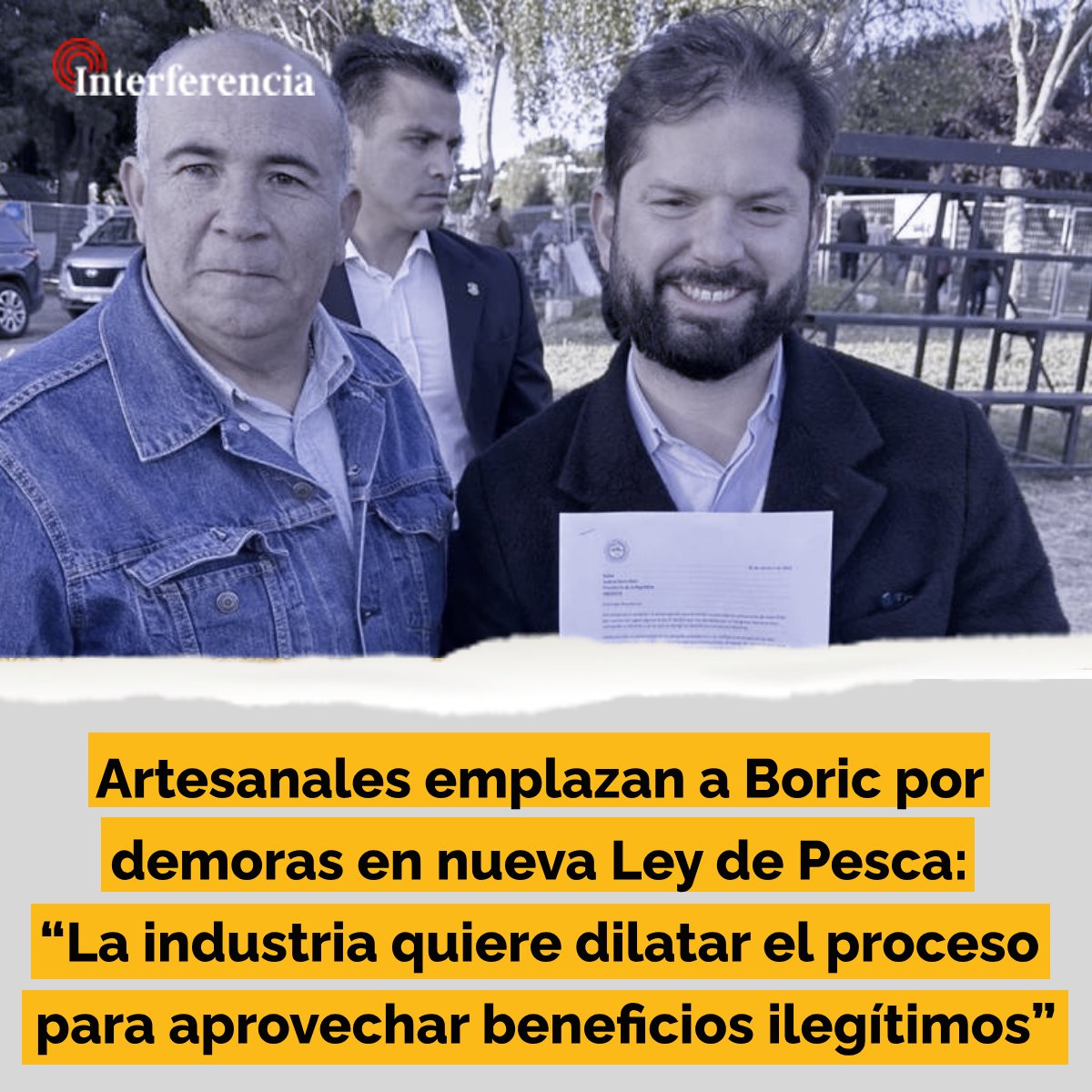 InterferenciaCL's tweet photo. Desde Condepp destacaron la disposición del mandatario a cumplir compromiso de campaña, aunque mostraron preocupación porque todavía no se ingresa el proyecto que reemplazará a la vigente ‘Ley Longueira’, que arrastra casos de corrupción. https://t.co/FZUW0ICSyG https://t.co/vfkju7BJcH