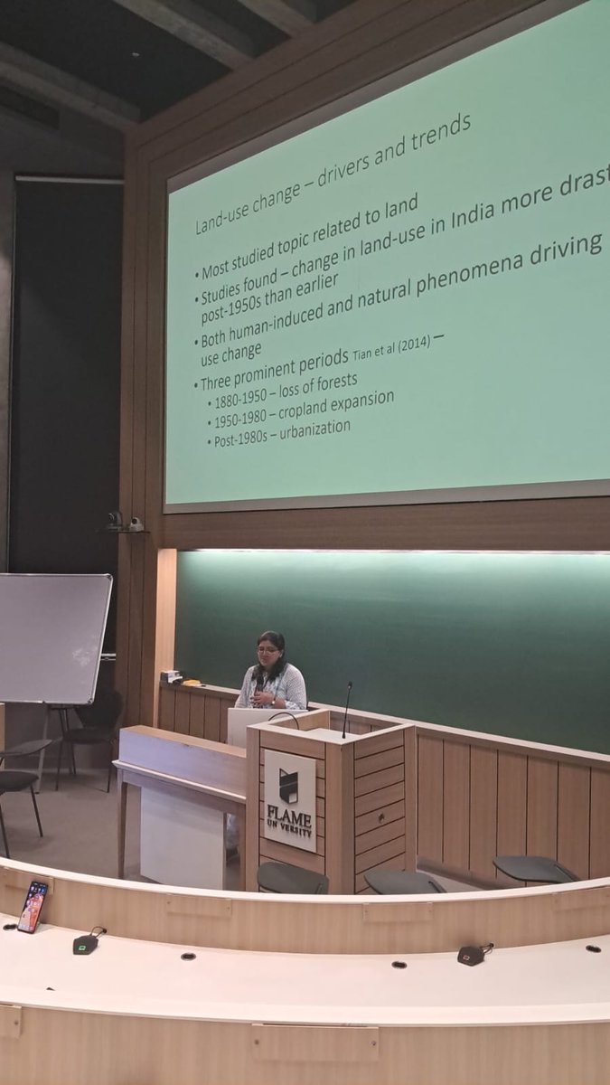 Change in Land use in India is more drastic than post the 1950s than earlier" - Ms. Sheetal Patil from <a href="/iihsin/">Indian Institute for Human Settlements</a> talks about #LandUseConversion at the #ILDC2023