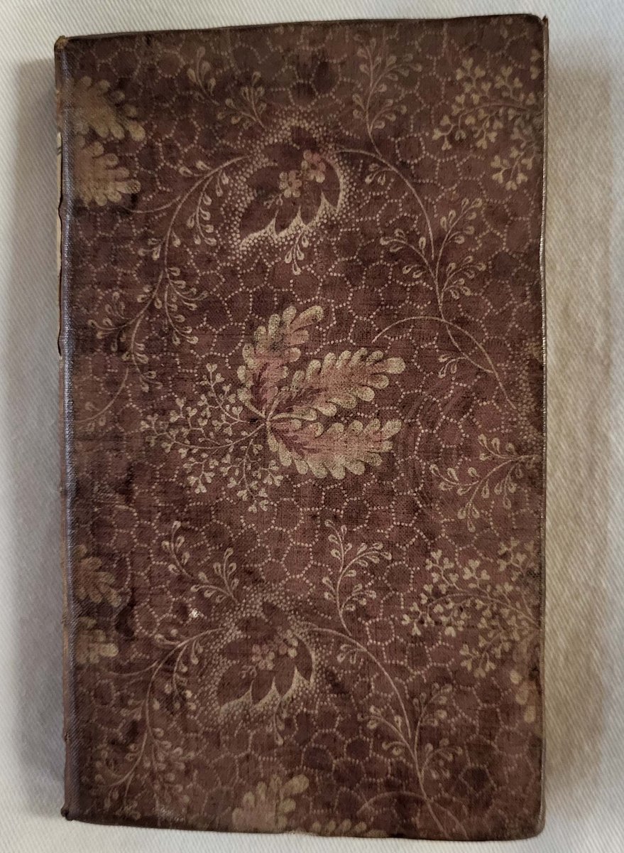 Before 19th-century publisher's cloth bindings became available, the daughters of English poet Robert Southey protected their father's books with a 'Cottonian' #bookbinding from scraps of colourful cotton and calico. NLS: Bdg.s.275 and L.C.2458(1-2)