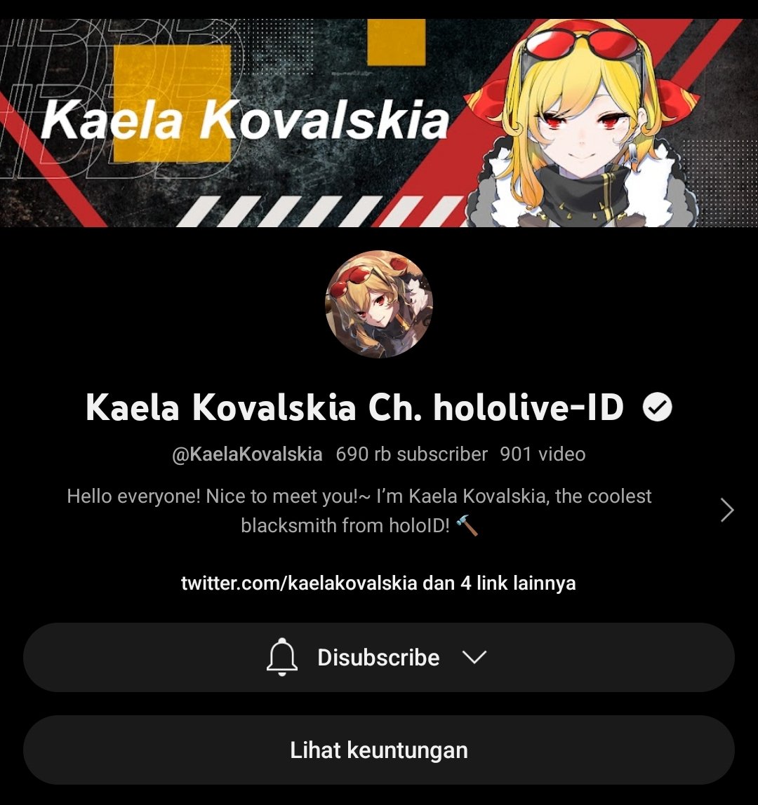 Azamikazuki's tweet photo. @kaelakovalskia Otsukare~ and congrats 690k https://t.co/J0S0d04UXh