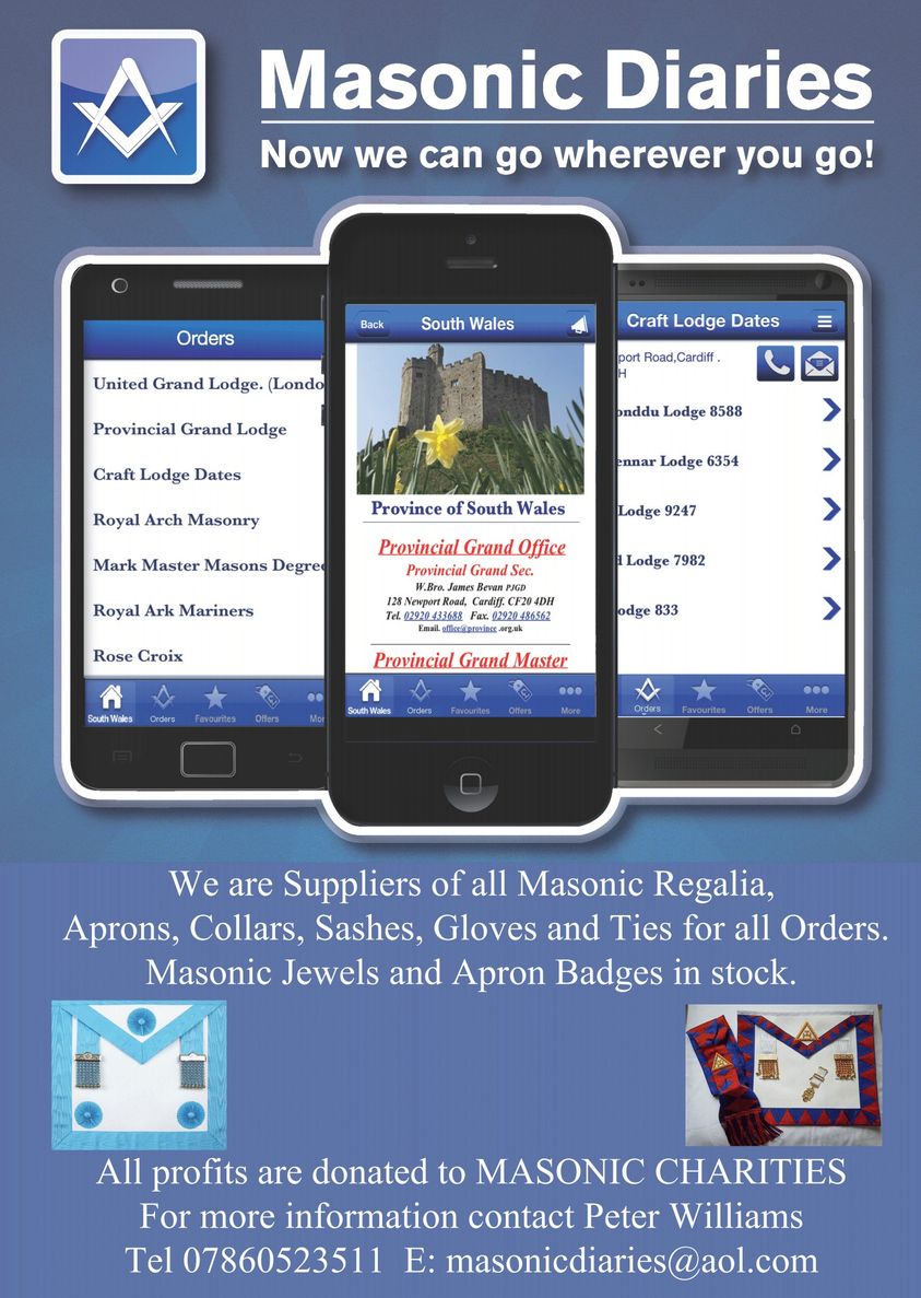 Regalia Website
masonicdiariesandregaia.com