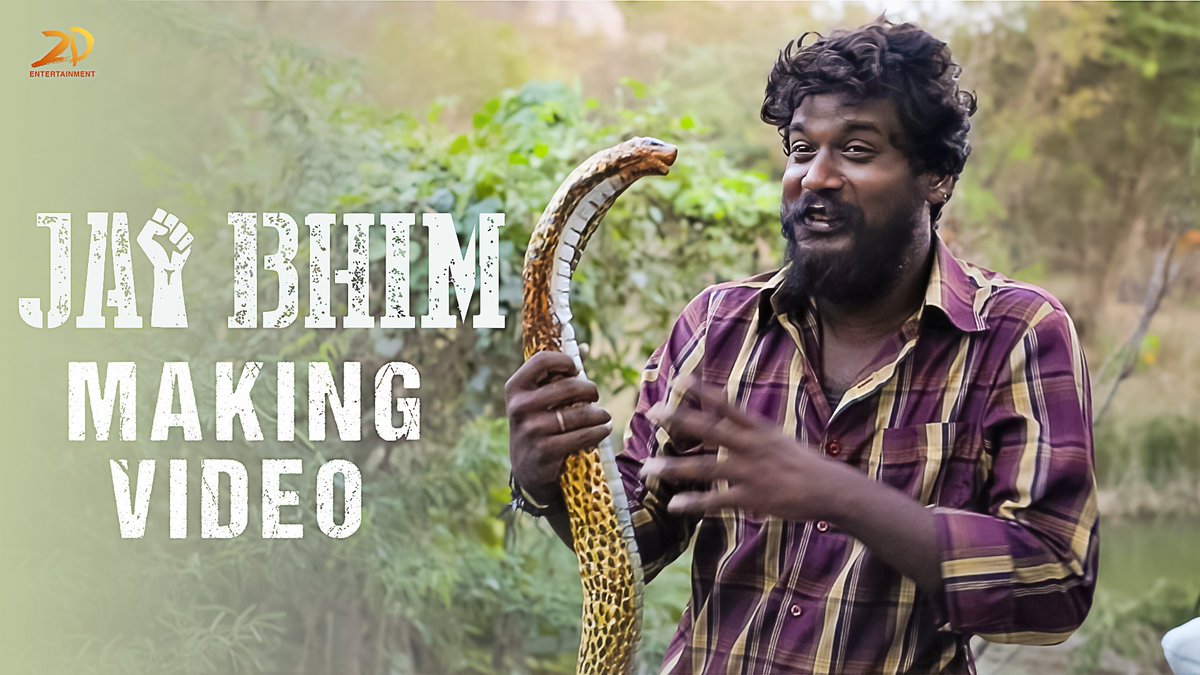 Presenting you a slice of #JaiBhim ⚖️ Watch the making of the film on the occasion of #2YearsOfJaiBhim✨ ▶️youtu.be/2DAYUGP2yhk @Suriya_offl #Jyotika @tjgnan @rajsekarpandian @prakashraaj @jose_lijomol #Manikandan @rajisha_vijayan @RSeanRoldan @srkathiir @KKadhirr_artdir…