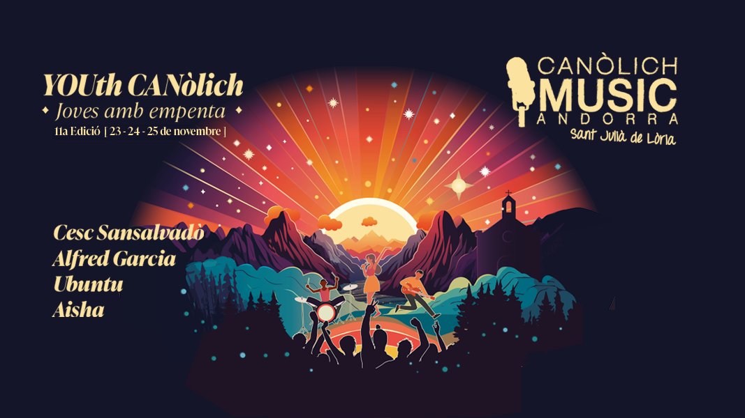Torna el mes de novembre i amb ell el #CanolichMusic! 

🗓️ Del 23 al 25 de novembre 
📍 #SantJuliàdeLòria
<a href="/CanolichMusic/">Canòlich Music</a> #CanolichMusic23