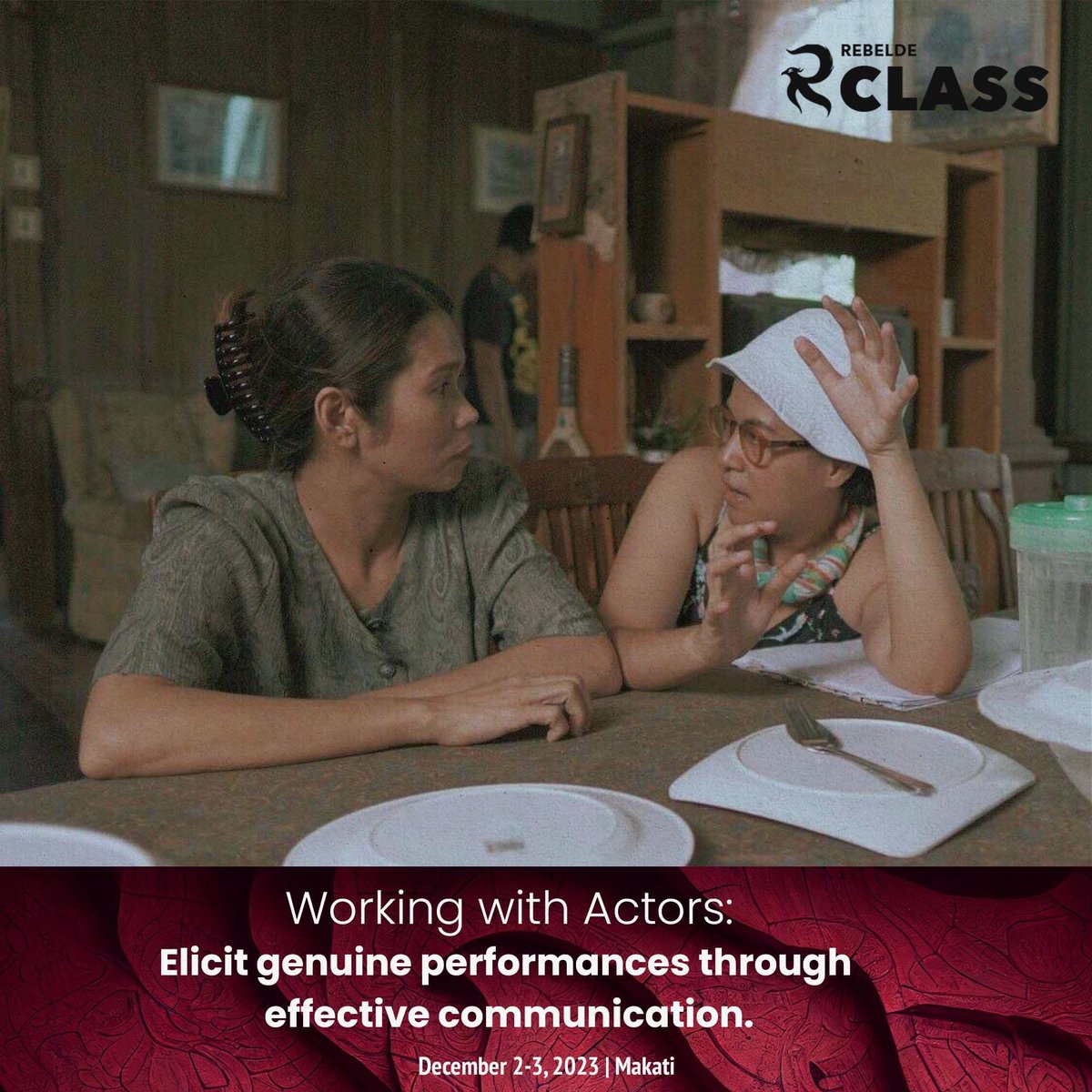 rebeldeph's tweet photo. 🎬 Ready for the director's chair? 🎬

Step into the world of film directing with 2019 FAMAS Best Director Dwein Baltazar! Whether you're an aspiring filmmaker or a seasoned pro, this masterclass is your chance to refine your craft!

🔗 Register now: https://t.co/pktOAnD7X1 https://t.co/V9rQs1jOvm