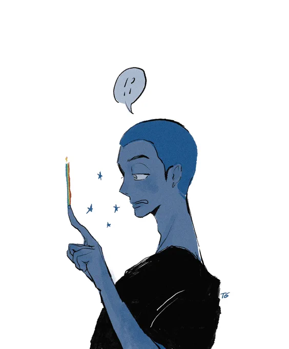 虹を描く子  #rm