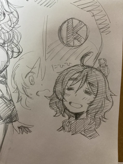 みんながクル車組とかユリミカを描くなら…ワタシはレイノちゃんや!