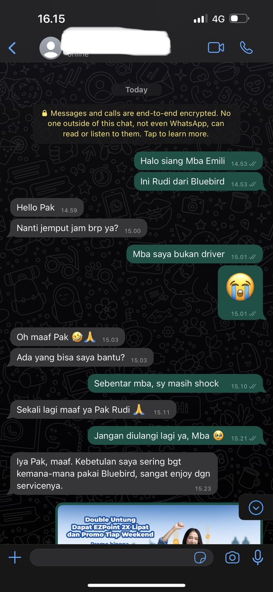 RudiRaga's tweet photo. Terima kasih buat para driver Bluebird. Kalian hebat! https://t.co/XkVSilCM4p
