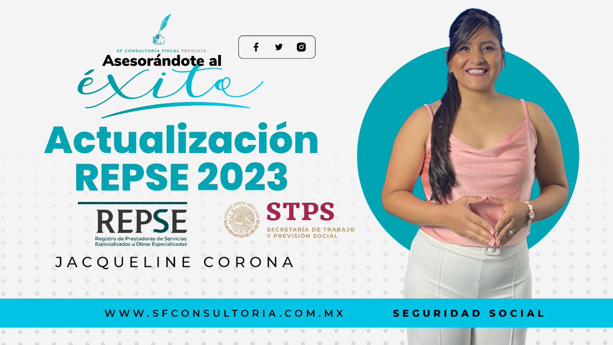 SFCONSULTORIA1's tweet photo. ¿Necesitas actualizar tus actividades del REPSE y no sabes cómo? 
Te invito a ver el siguiente video

https://t.co/iaFEMGFXrE https://t.co/Qaku88OHfM