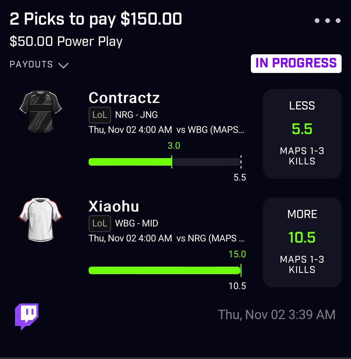 IamJustDevante's tweet photo. @DrezyPicks And we still getting dubs too! Early morning✅ https://t.co/ATadnoBgs5