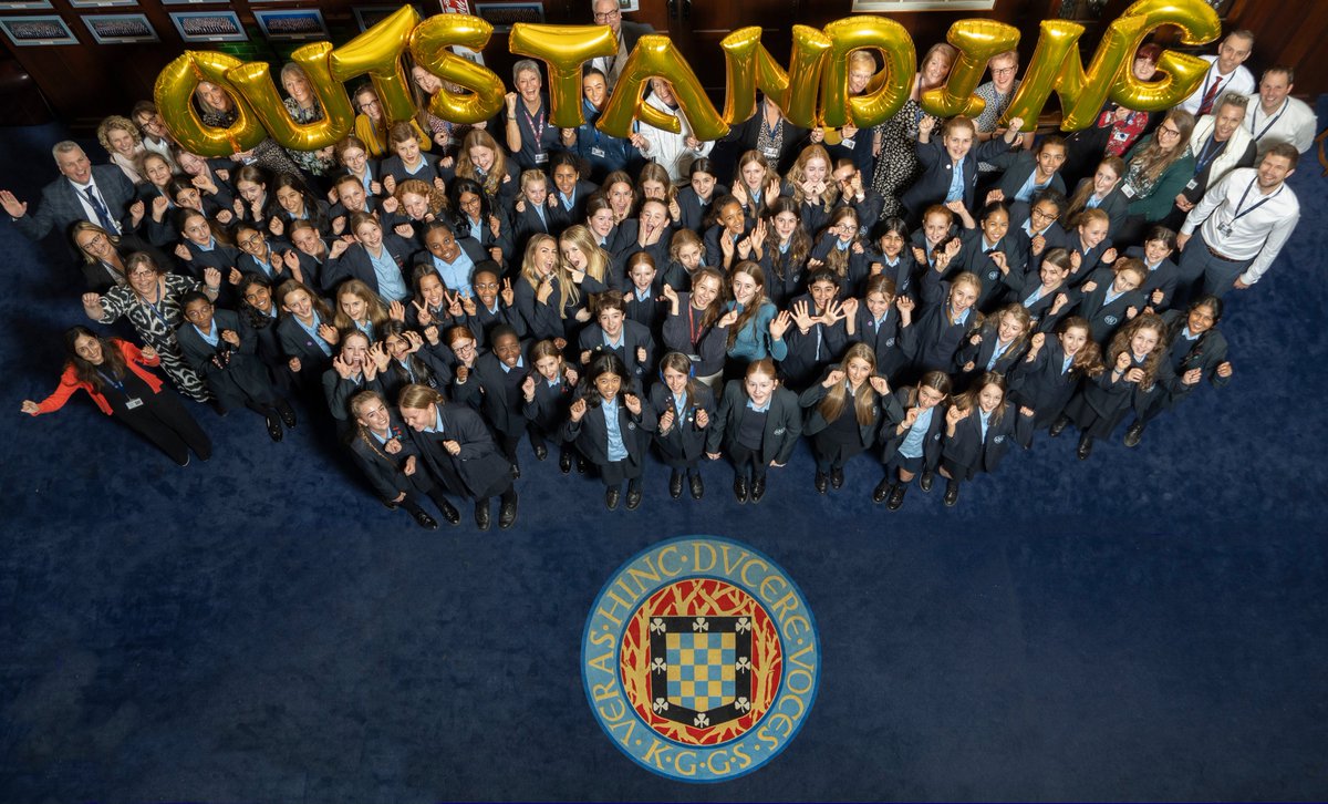 We are, officially, outstanding ✨💙👏
KGGS pupils, staff and governors are celebrating after being graded ‘Outstanding’ in all areas following an Ofsted inspection on 19th &amp; 20th September. Could not be more proud🤗