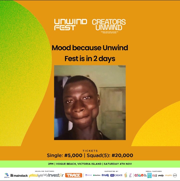 creators_unwind's tweet photo. We can't wait to see you guys!!!!🕺💃

Click on the link in our bio and get your tickets 🎟️🎟️

#unwindfest #Creative #creators #partytime #teachies https://t.co/bhqSoxf4MV