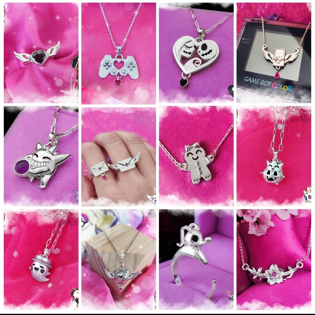 wifiandclo's tweet photo. @JW_Arte Holi😻💖Soy Clo, hago Joyas Artesanales en metales preciosos inspiración friki y sobretodo muy Kawaii💖Stand 25 cerca de la entrada a No comercial☺️Si quereis ver mas cositas instagram @wifi_and_clo. Gracias por leer🥹💖Nos vemos☺️ https://t.co/HDWCiJk7li
