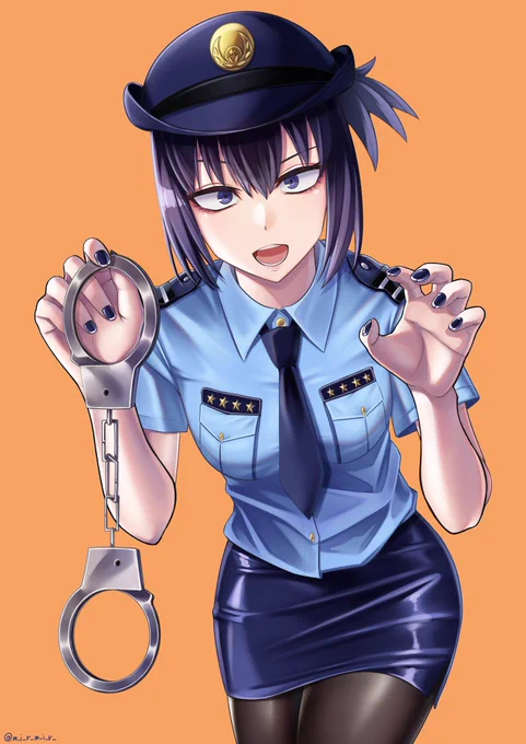 看板オリキャラタイツイラスト<2>#いいタイツの日 #タイツの日 