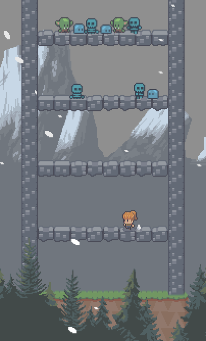 hulabreaks's tweet photo. #WonderTower We are working hard to create an event boss stage for the winter holiday season! 🗼⛄🗼 Despite the cold wind, the main character runs around energetically! https://t.co/I1DK4QmYEH