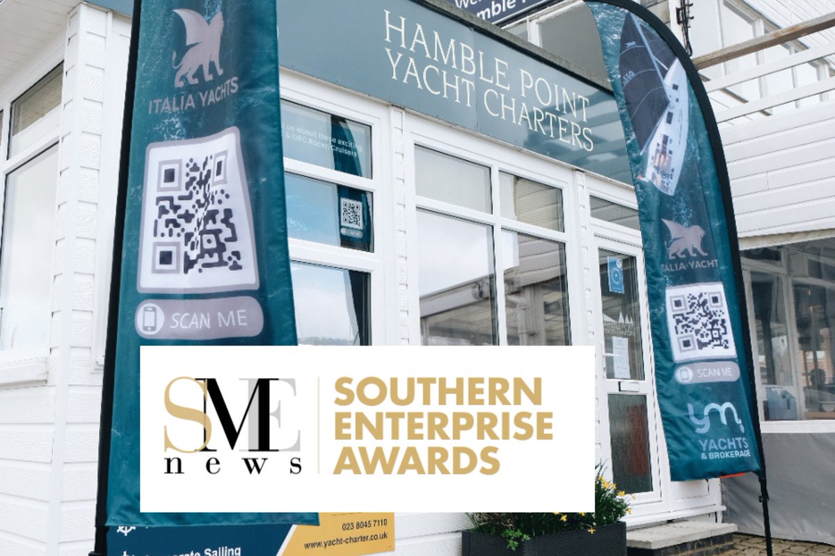 We've been crowned 'Best Independent Boating Company 2023 - Hampshire' by #smenews 🏆

Congratulations to all involved and the small/ medium-sized enterprises working tirelessly to make this region one of the most diverse and dynamic the UK has to offer. 

sme-news.co.uk/winners/hamble…