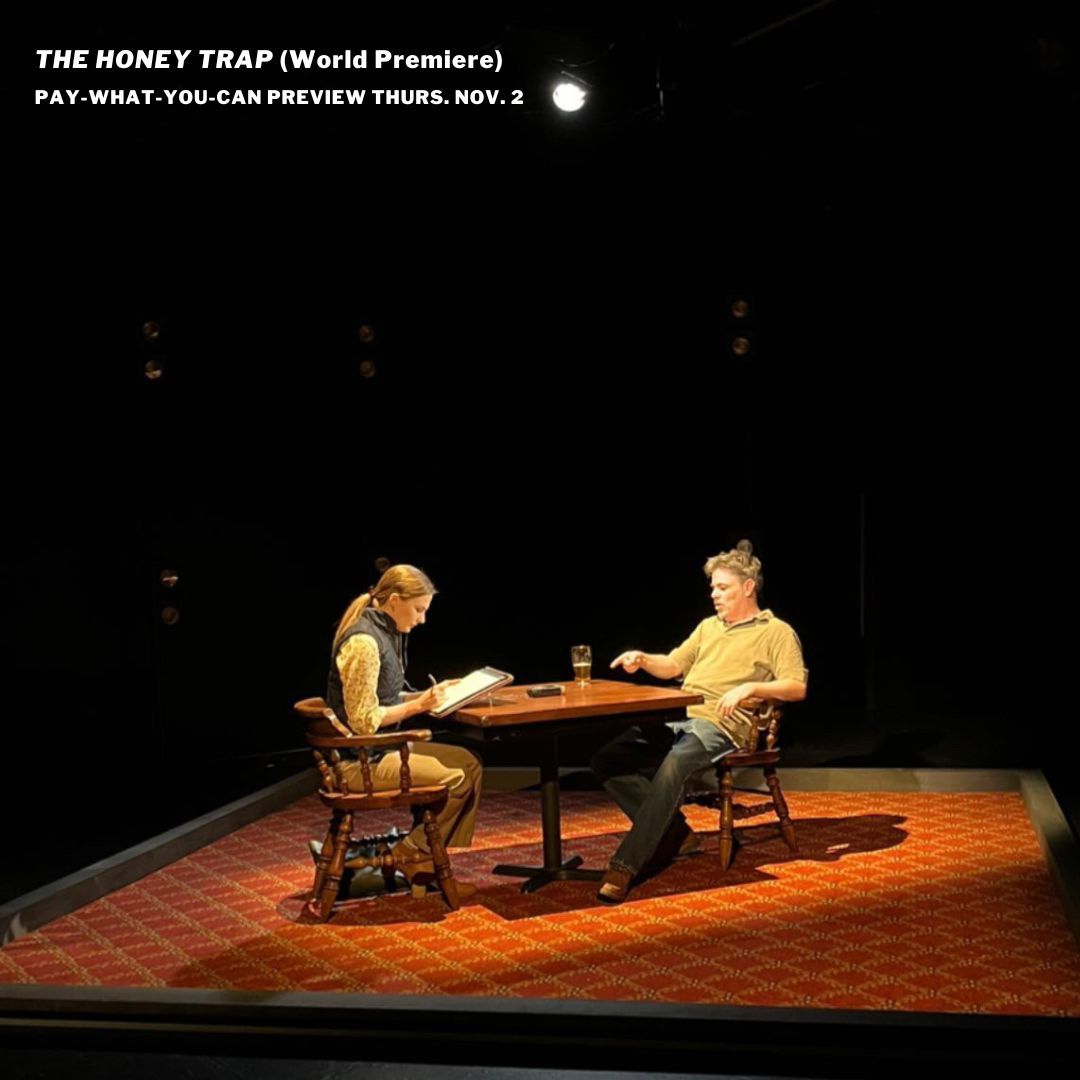 Solasnuacht's tweet photo. Pay-What-You-Can Previews start TONIGHT for THE HONEY TRAP! Book now at https://t.co/YFI24VGkxH
๐ธ Jonathan Holmes (Dave), Rebecca Ballinger (Emily), Scenic Design by Nadir Bey
#NewIrishArts #NewPlay #ThingsToDo #DateNight #WashingtonDClife #dcactivities https://t.co/Ih4zZy3quS