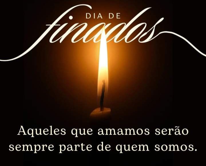Neste dia de finados,  que os pensamentos se unam em oração. 
Nossos entes queridos receberão gotas de luz.Por crer no poder da oração,  que os laços são eternos e que o reencontro é certo,  eu oro não somente neste dia, mas todos os dias pelos que tanto amo. A morte nada encerra