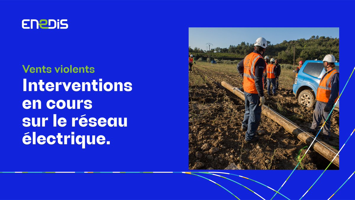 enedis_bretagne's tweet photo. [Point de situation Bretagne] 575 000 foyers privés d’électricité dont 52 000 dans le 35 – 144 000 dans le 22 – 154 000 dans le 56 et 225 000 dans le 29. Les salariés d’@enedis et prestataires sont à pied d’œuvre sur le terrain pour rétablir les clients⚡ #tempeteCiaran https://t.co/aXDSpfHOTD