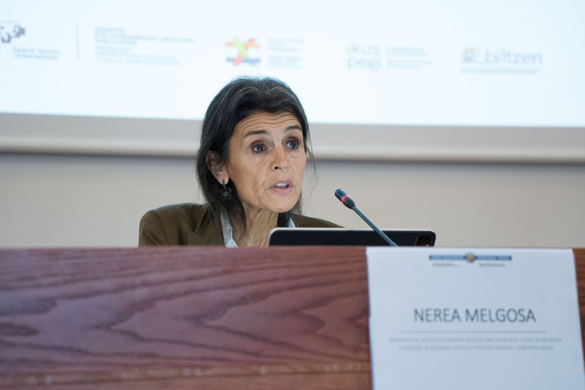 OngizateEJGV's tweet photo. 👌 #NereaMelgosa sailburuak gazte migratzaileen potentziala balioetsi du euskal gizarte inklusibo eta askotarikoaren zutabe gisa

🔀 Euskadiko #Immigrazioa-ri eta #Integrazioa-ri buruzko XII. Jardunaldien irekiera-saioan

👉 https://t.co/W6wGrmcl09 https://t.co/OaCufxJUER