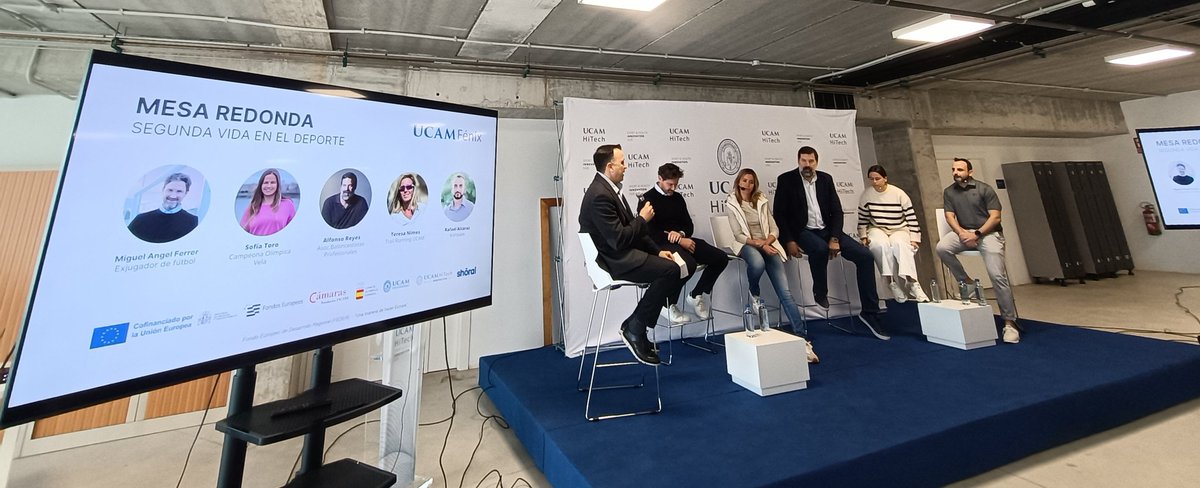 Muy interesantes paneles mezclando experiencias desde diferentes ángulos y puntos de vista, deporte, emprendimiento y tecnología en <a href="/HitechUCAM/">UCAM HiTech</a> durante la presentación de #UCAMFénix 

Objetivo, preparar el futuro tras el deporte profesional, en el ámbito empresarial o emprendedor