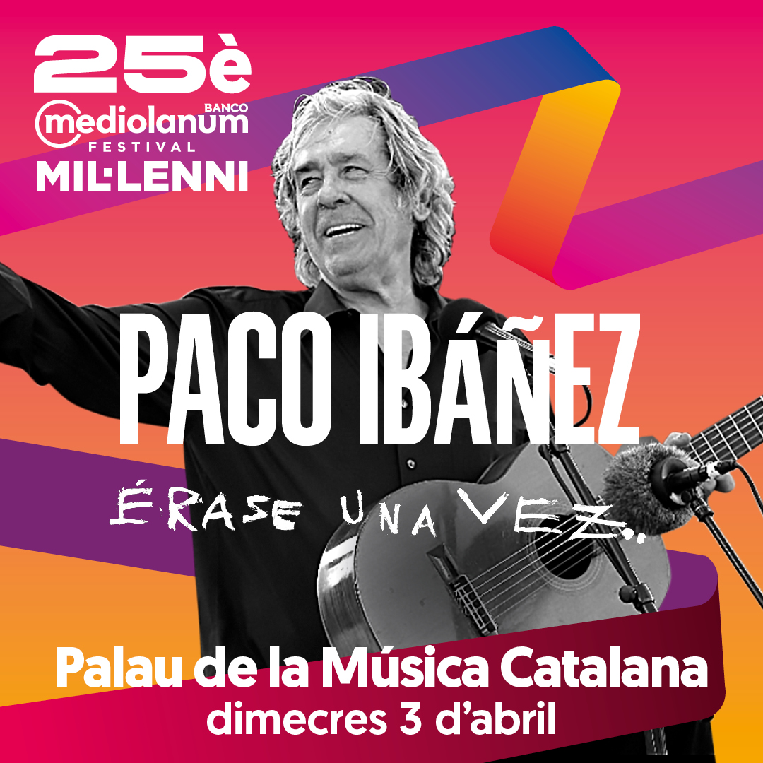 Banco Mediolanum Festival Mil·lenni tweet media