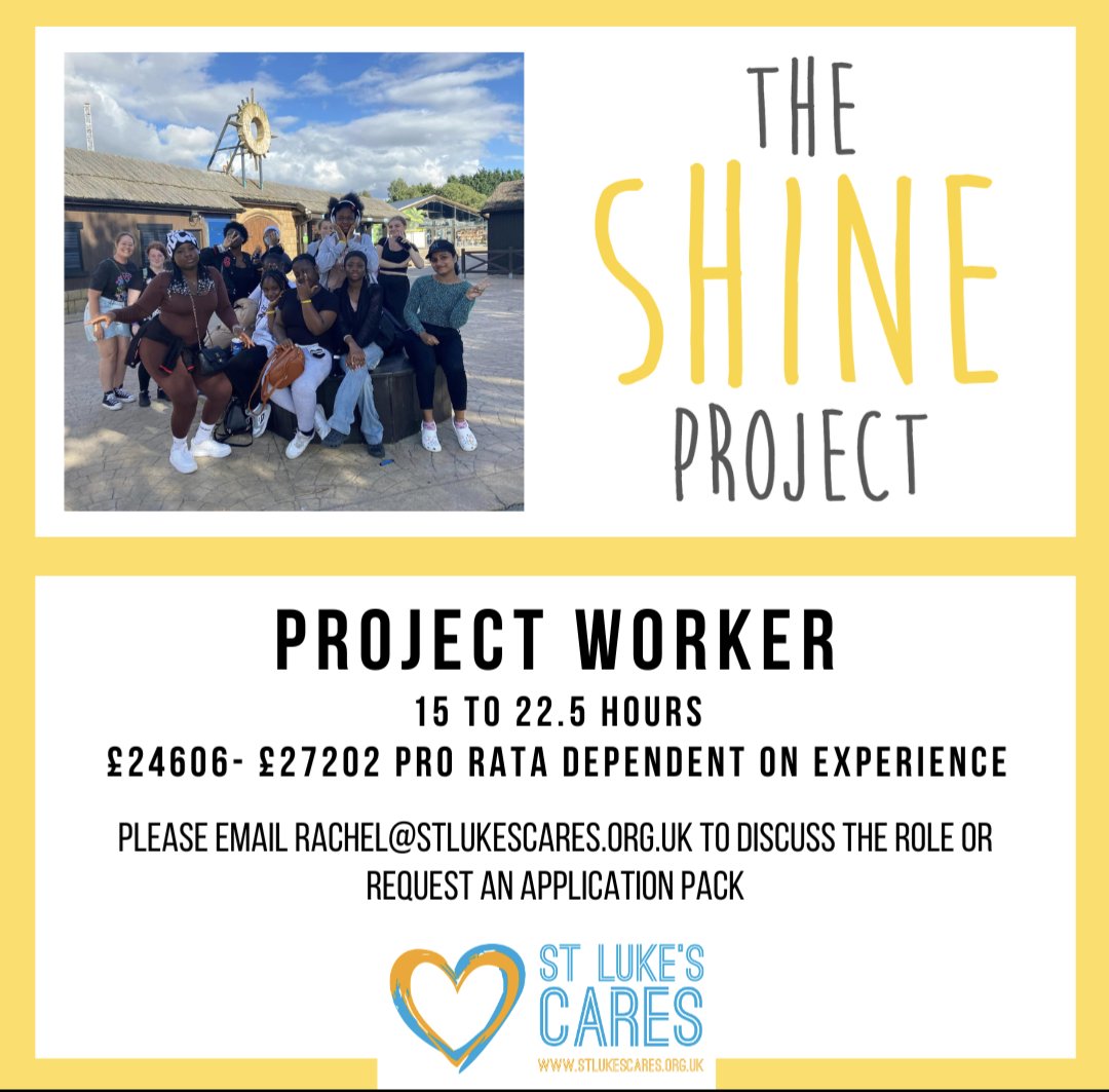 Come work with us! We're recruiting for a Project Worker to join the wonderful Shine team. Get in touch if you'd like to visit or chat about the role. Please do share with networks! @SouthLeedsLife @VolActionLeeds @KidzKlubLeeds @HolbeckTogether @HealthforAllLds @HamaraCentre