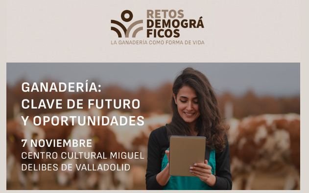 CEDERmerindades's tweet photo. 𝗚𝗔𝗡𝗔𝗗𝗘𝗥Í𝗔: CLAVE DE FUTURO Y OPORTUNIDADES
👇👇https://t.co/xY98thOvWa
Centro Cultural Miguel Delibes (Valladolid) - Sala de Cámara
𝗠𝗮𝗿𝘁𝗲𝘀, 𝟳 𝗱𝗲 𝗻𝗼𝘃𝗶𝗲𝗺𝗯𝗿𝗲 𝗱𝗲 𝟮𝟬𝟮𝟯
#Merindades #DesarrolloRural #DesarrolloRuralSostenible #ganaderia #retodemografico https://t.co/0X5N09KeSb